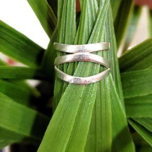 Signed LA 925 Silver Gorgeous Party Ring Best Jewelry Gifts for Women's Size 8